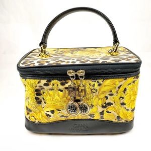Auth Gianni Versace 1990 Vanity Bag